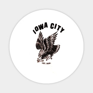 Iowa City Eagle Magnet